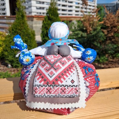 Кукла Кубышка-травница с лавандой – ароматный хранитель вашего дома Кукла Кубышка-травница с лавандой – ароматный хранитель вашего дома