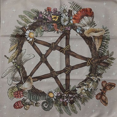 Алтарная скатерть для таро «Викка», 50х50 см