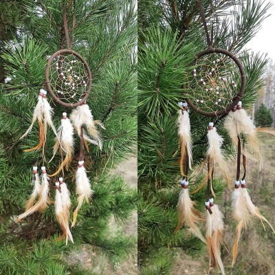 Ловец снов заговоренный шаманом, малый, 50 см